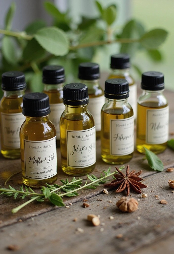 15 Creative DIY Wedding Favors That Your Guests Will Adore (You Won't Believe #8!) - 13. Miniature Bottles of Olive Oil