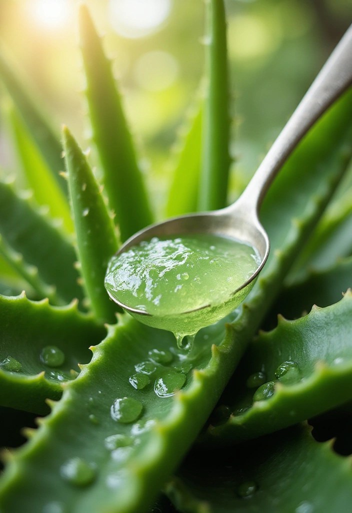 15 Mind-Blowing DIY Beauty Hacks You Need to Try Now! - 7. Aloe Vera Gel for Sunburn Relief
