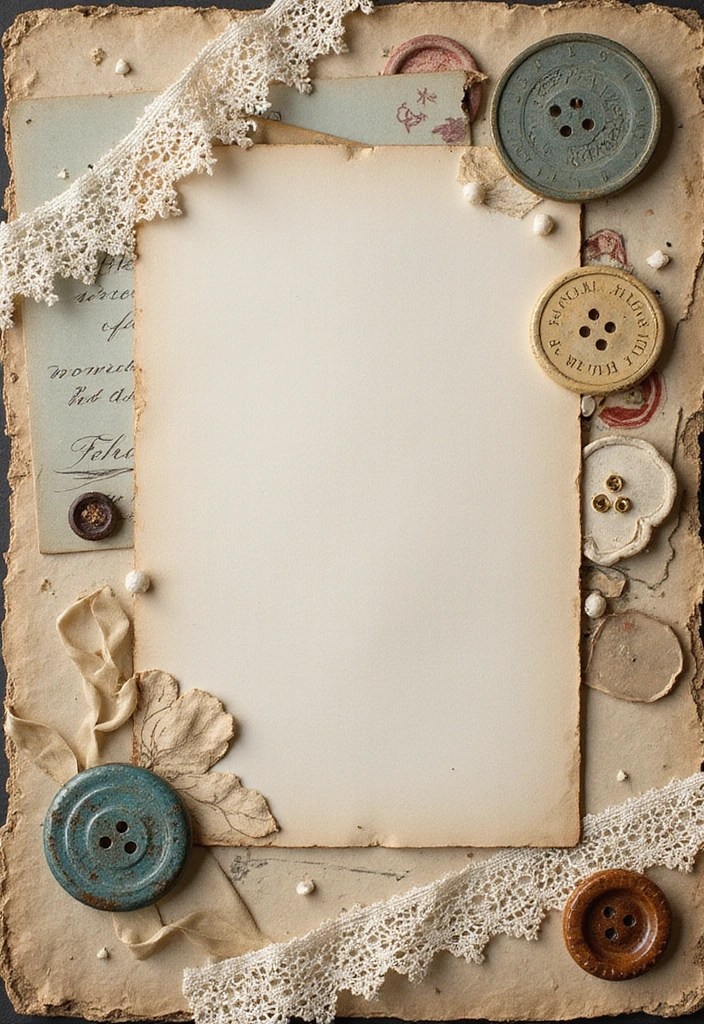 15 Mind-Blowing Scrapbooking Techniques You Didn't Know Existed (Prepare to Be Inspired!) - 8. Vintage Elements