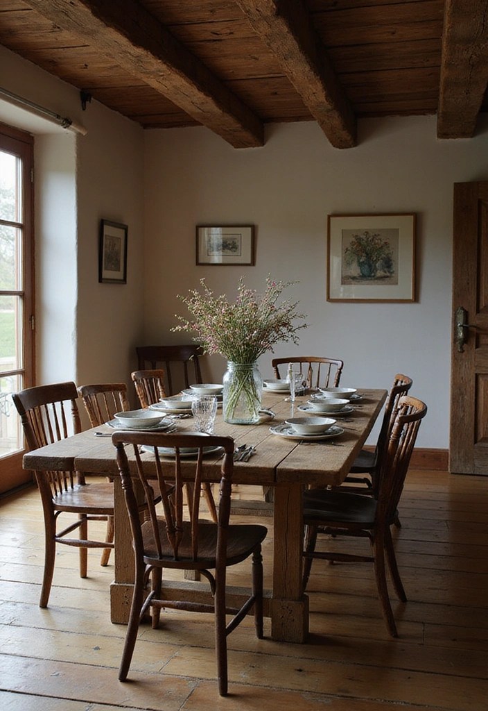 15 Must-Have Farmhouse Style Accents That Will Transform Your Home into a Cozy Retreat! - 1. Distressed Wooden Furniture