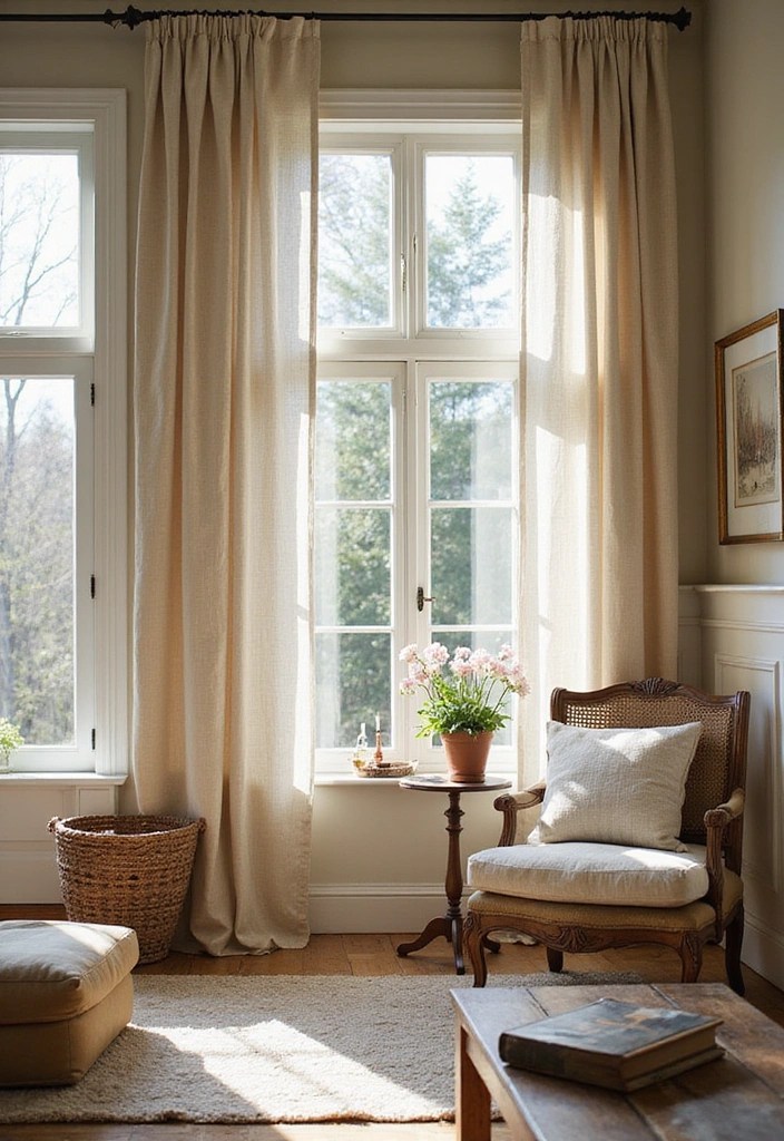 15 Must-Have Farmhouse Style Accents That Will Transform Your Home into a Cozy Retreat! - 12. Farmhouse Style Curtains