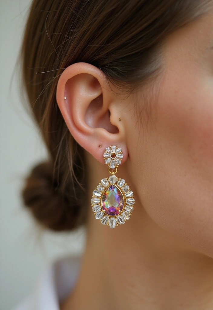 15 Statement Accessories Ideas That Will Transform Your Wardrobe (You Won't Believe #8!) - 1. Oversized Earrings