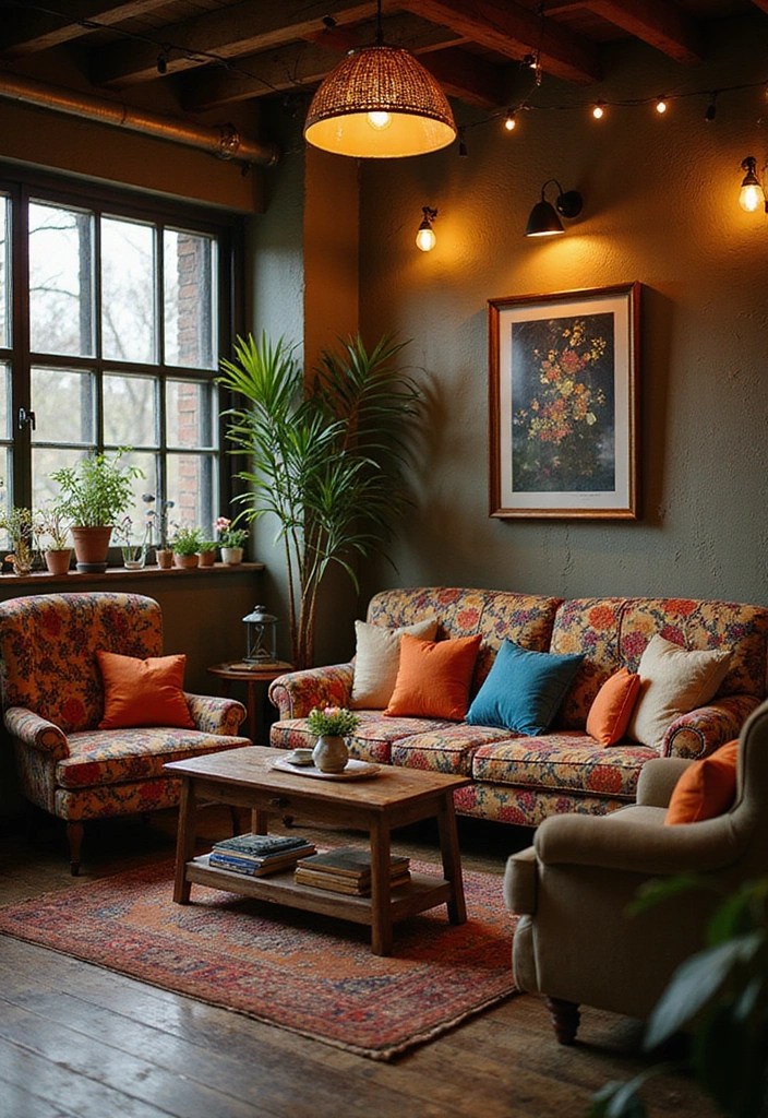 15 Stunning Bohemian Wedding Decor Ideas to Make Your Big Day Unforgettable! - 14. Vintage Lounge Areas