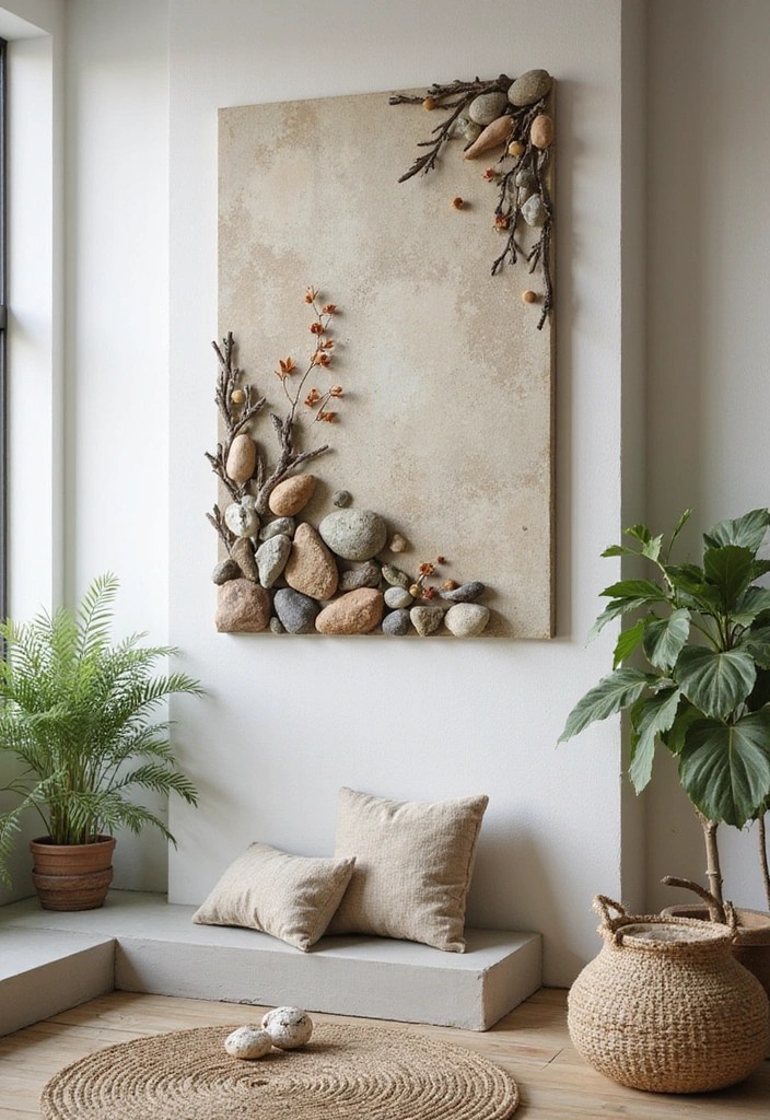 15 Stunning DIY Wall Art Ideas That Will Transform Your Space (You Won't Believe #9!) - 9. Nature-Inspired Wall Art