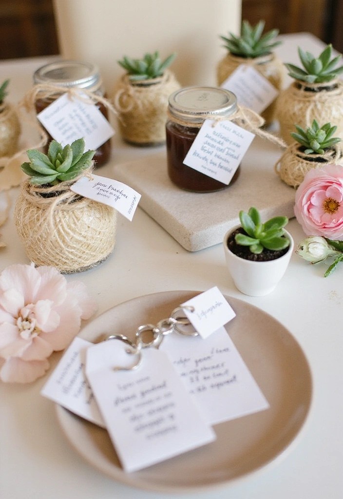 15 Stunning DIY Wedding Crafts That'll Make Your Big Day Unforgettable! - 3. Personalized Favors