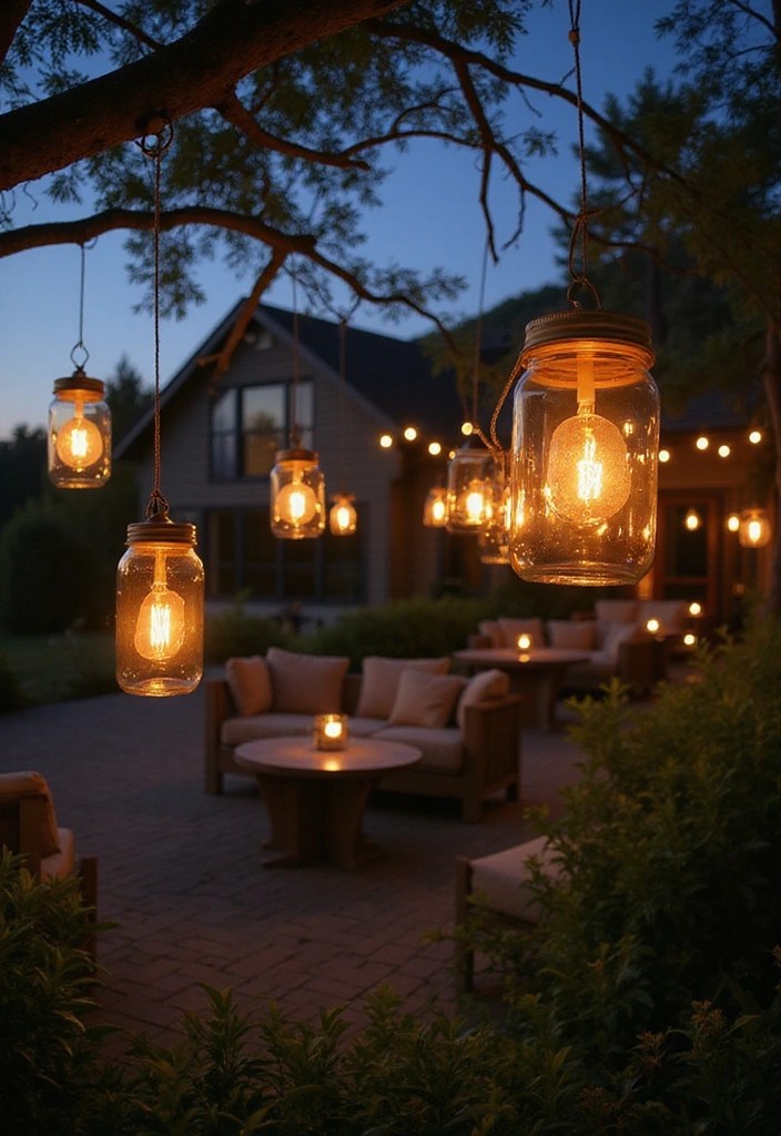 15 Upcycled Home Decor Ideas That Will Transform Your Space (You Won't Believe #8!) - 9. Glass Jar Lanterns