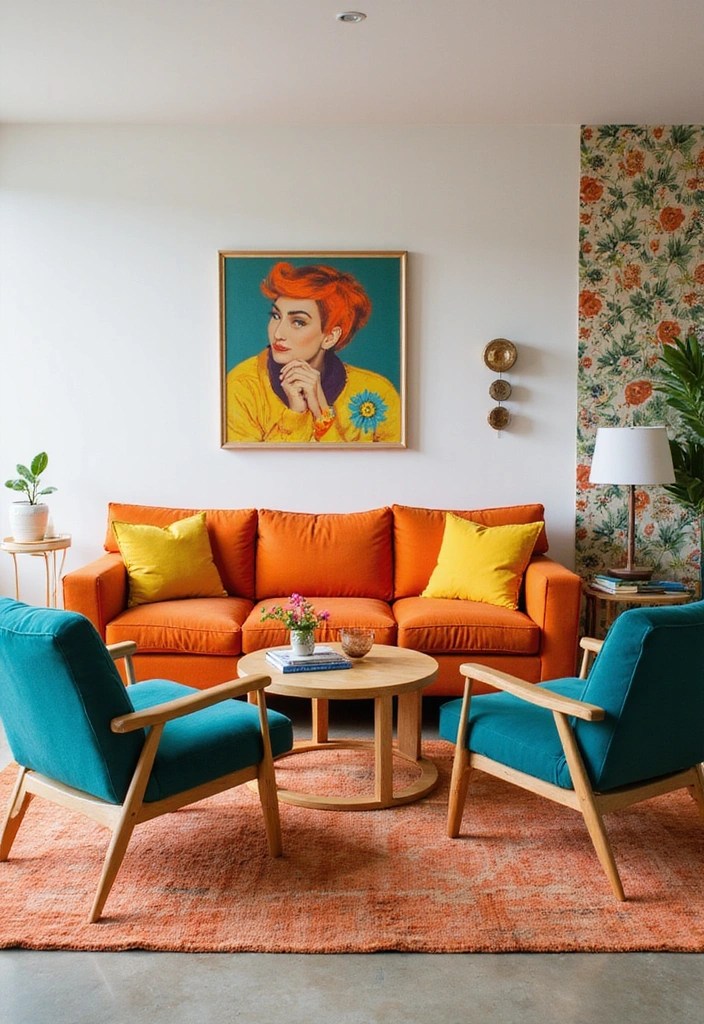 15 Vintage Decor Trends That'll Make You Rethink Your Style! (You'll Love #8!) - 4. Retro Color Palettes