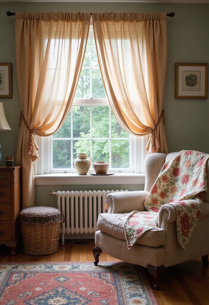 15 Vintage Decor Trends That'll Make You Rethink Your Style! (You'll Love #8!) - 9. Vintage Textiles and Fabrics