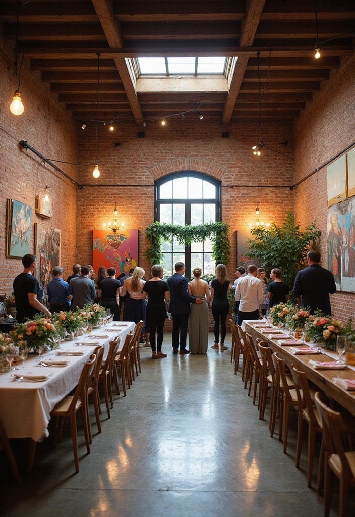 17 Rustic Wedding Venues That'll Make You Say 'I Do' in Style! - 11. Artistic Loft