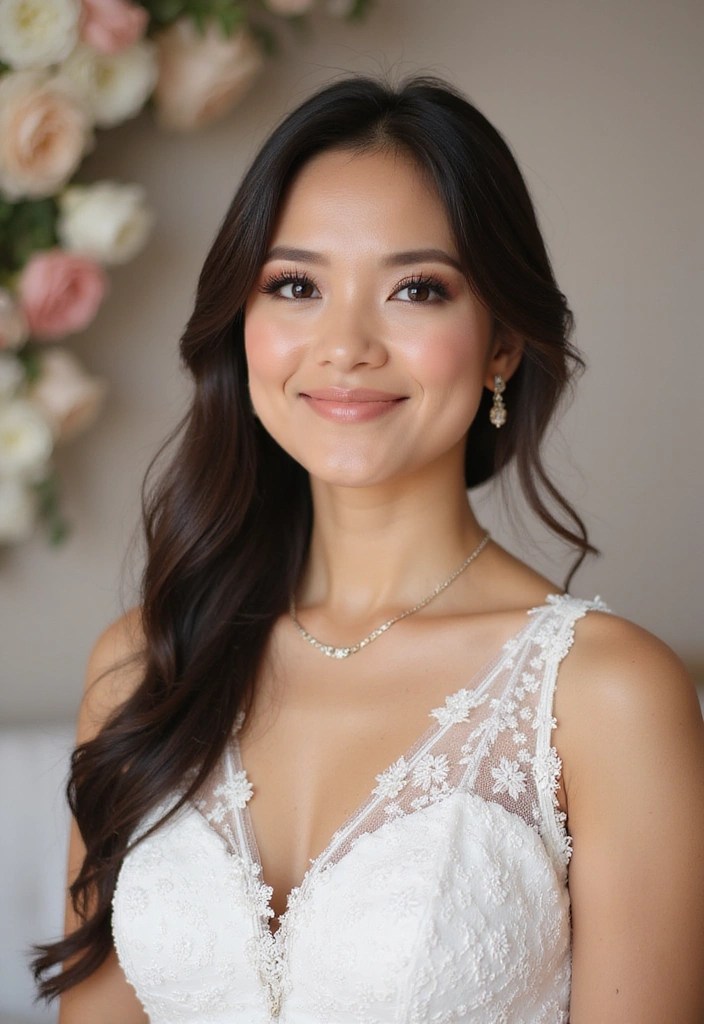 20 Stunning Bridal Makeup Ideas That Will Make You Look Like a Goddess on Your Big Day! - 15. Glowing Cheeks: Peachy Perfection