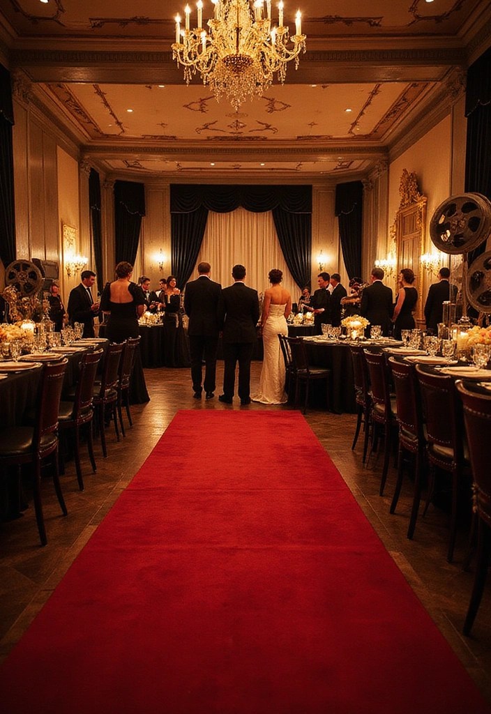 21 Enchanting Vintage Wedding Themes That Will Leave Your Guests Breathless (You Won't Believe #14!) - 5. Old Hollywood Glam