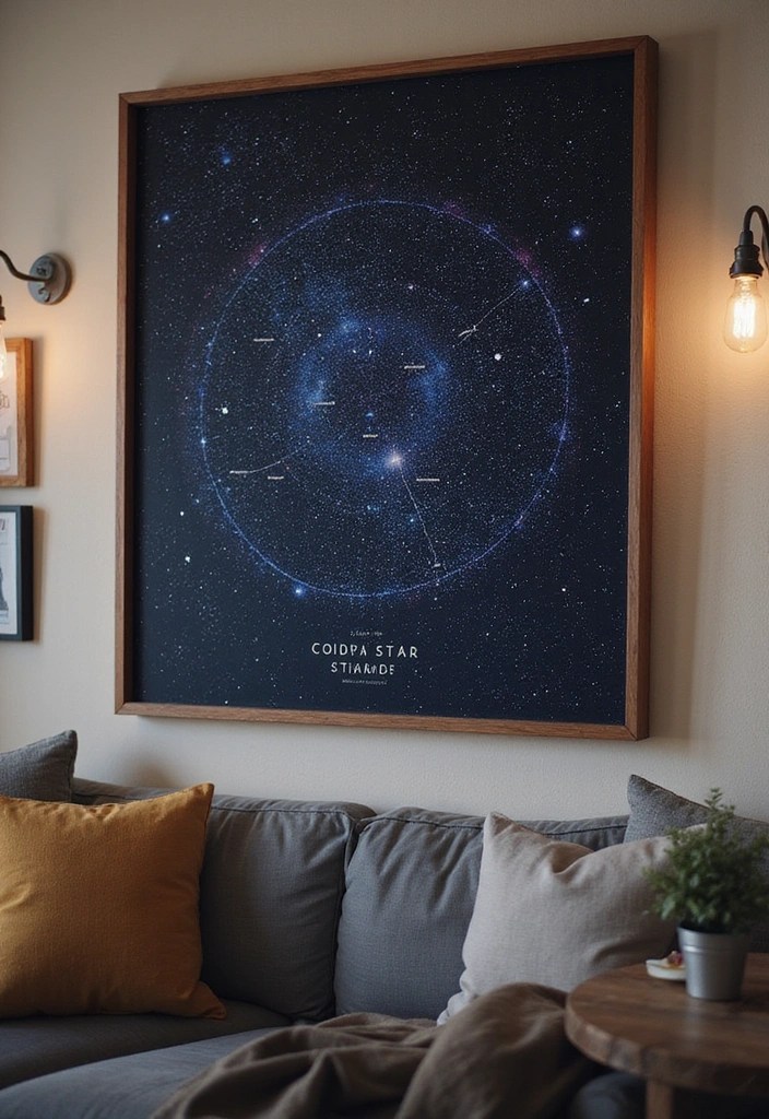 21 Handmade Gift Ideas That Will Leave Your Friends Speechless (Wait Until You See #10!) - 10. Custom Star Maps