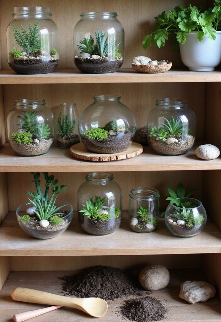 21 Handmade Gift Ideas That Will Leave Your Friends Speechless (Wait Until You See #10!) - 16. DIY Terrariums