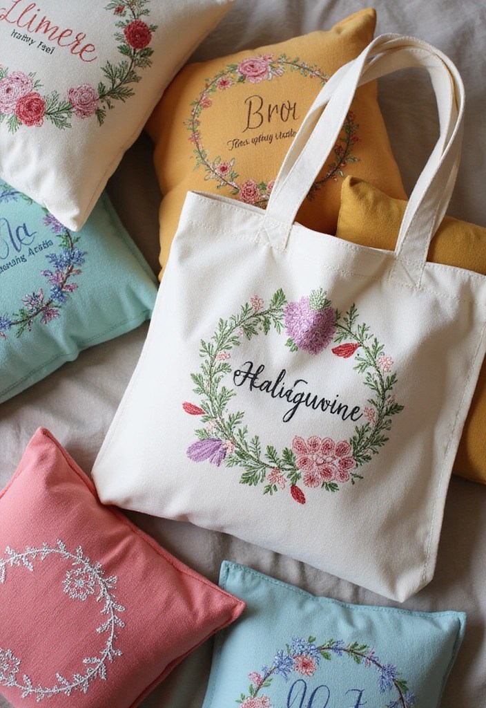 21 Handmade Gift Ideas That Will Leave Your Friends Speechless (Wait Until You See #10!) - 8. Custom Embroidered Items