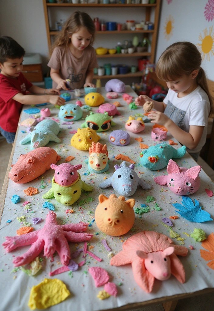 25 Mind-Blowing Kids' Art Projects You Can Do with Just Household Items! - 10. Recycled Paper Mache