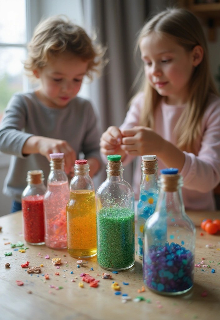 25 Mind-Blowing Kids' Art Projects You Can Do with Just Household Items! - 6. Sensory Bottles