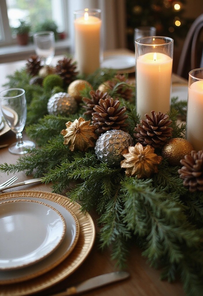 25 Stunning DIY Holiday Decorations to Transform Your Space (You Won't Believe #18!) - 3. Festive Pinecone Centerpieces